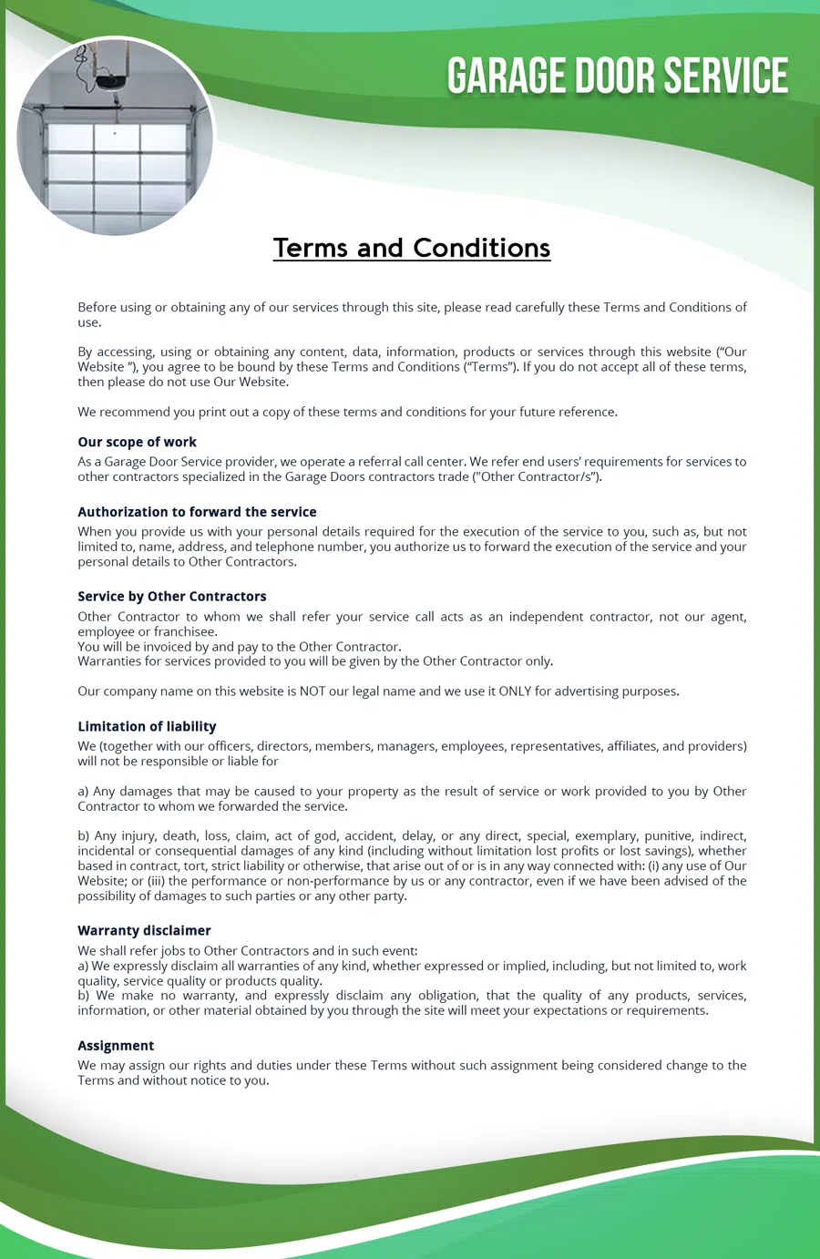 Quality Garage Door Service Granada Hills, CA 818-862-2208